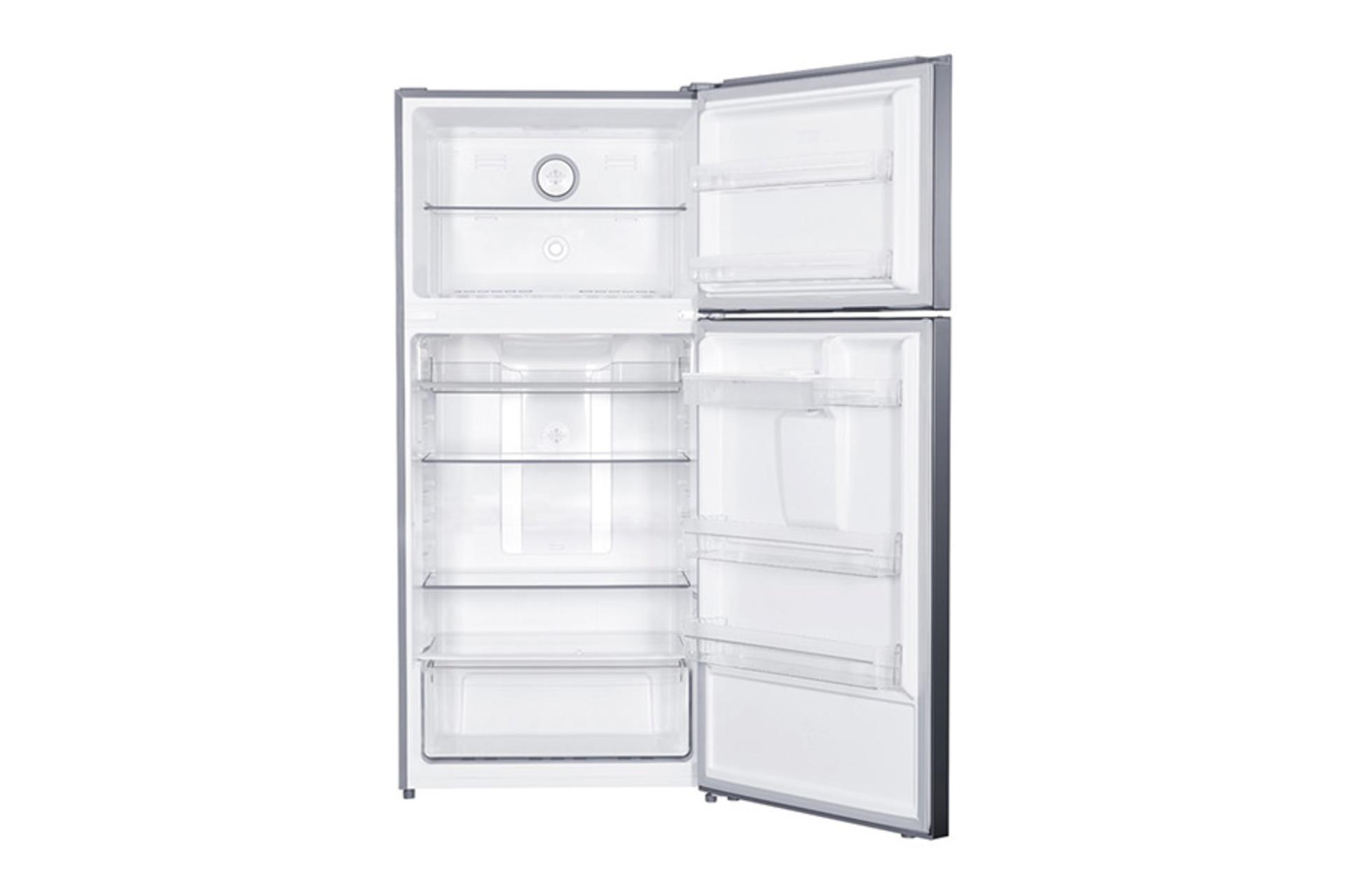 یخچال فریزر جی پلاس Gplus GRF-P5325 رنگ خاکستری نمای داخل