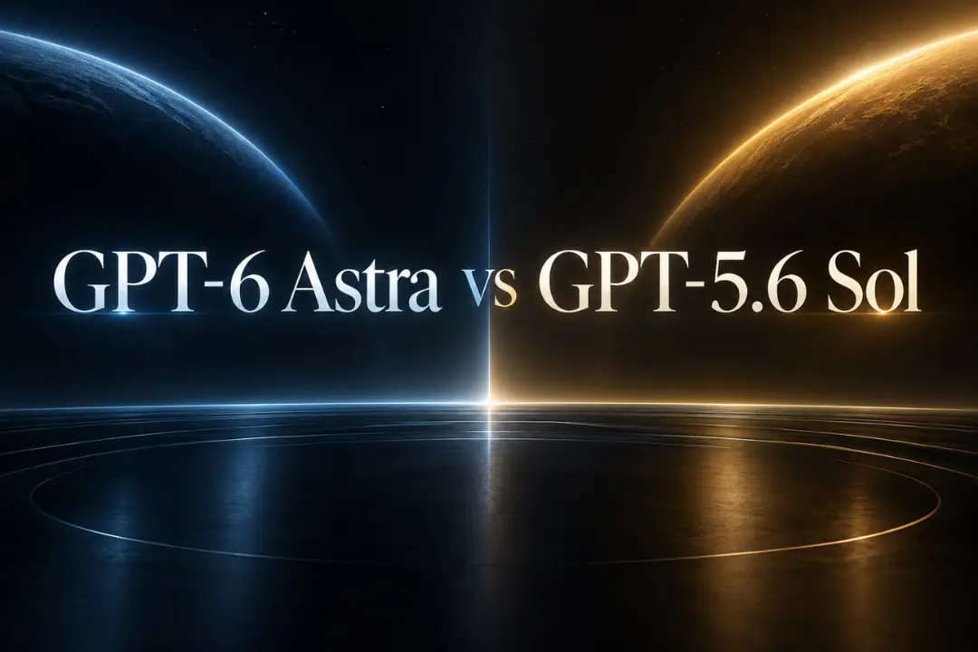 مقایسه دو مدل هوش مصنوعی GPT-6 Astra و GPT-5.6 Sol در فضای دیجیتال