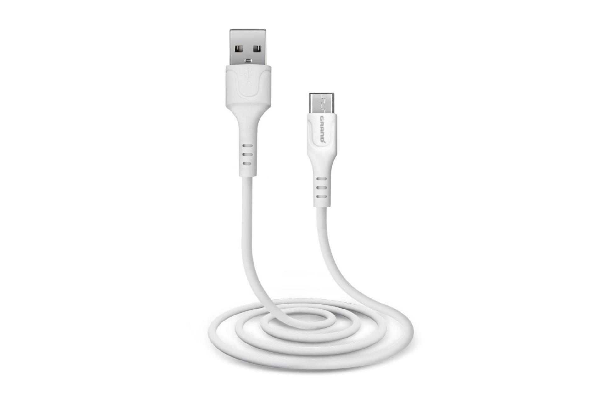 کابل شارژ USB گرند اسکای Type-A به Micro-USB مدل GK-07 با طول 1 متر
