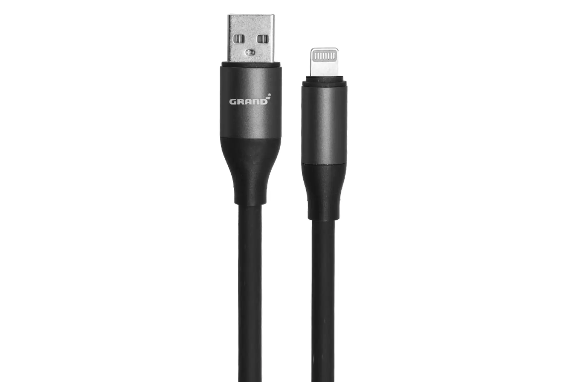 کانکتور و اتصال کابل شارژ USB گرند اسکای Type-A به Lightning مدل GK-12 با طول 1 متر