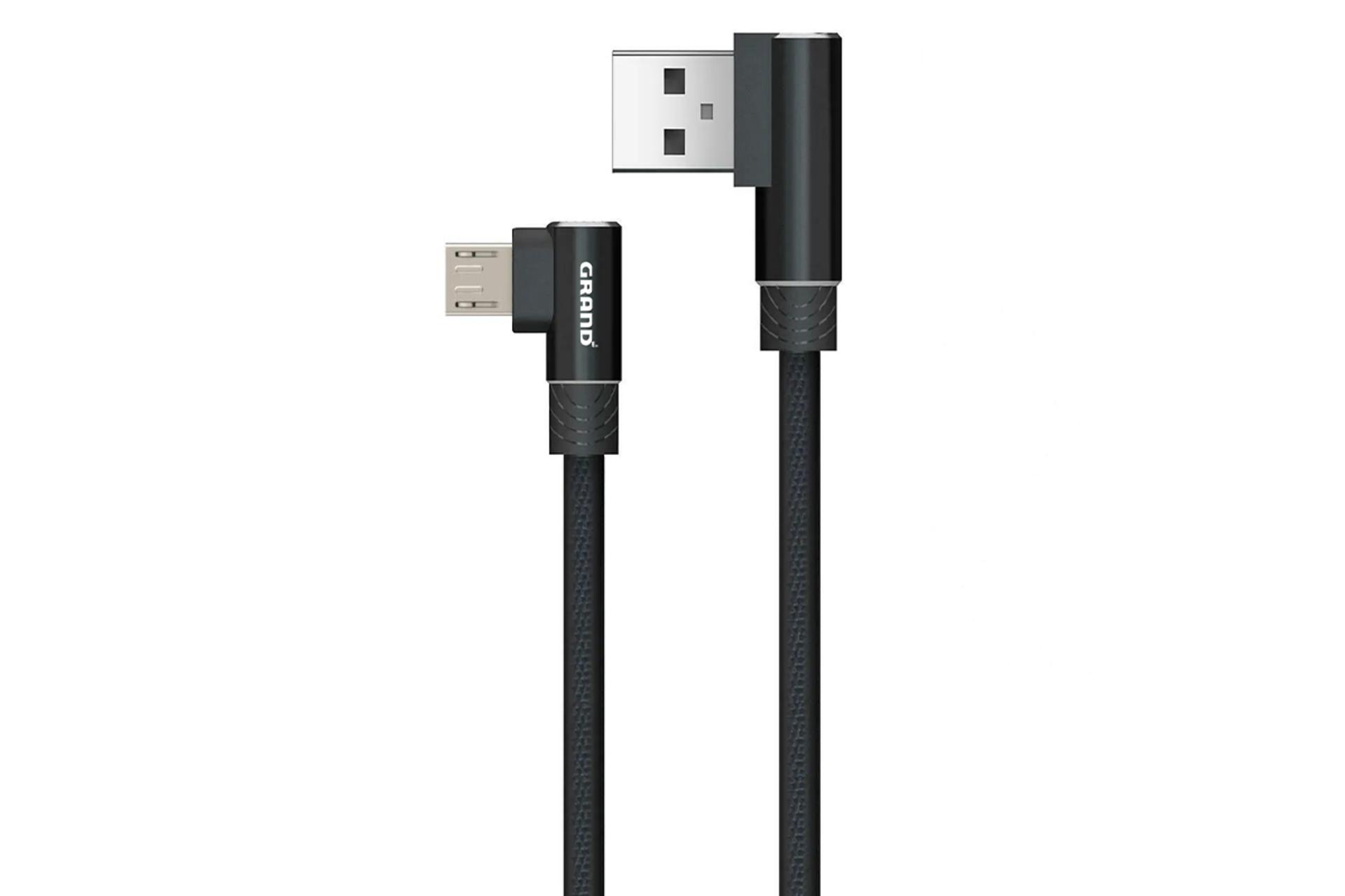 کابل شارژ USB گرند اسکای Type-A به Micro-USB مدل GK-15 با طول 1.2 متر