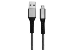 کانکتور و اتصال کابل شارژ USB گرند اسکای Type-A به Micro-USB مدل KP-02 با طول 0.3 متر