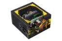 نمای نیمرخ پاور کامپیوتر گرین GP650A-UK با توان 650 وات با نمایش اجزای داخلی