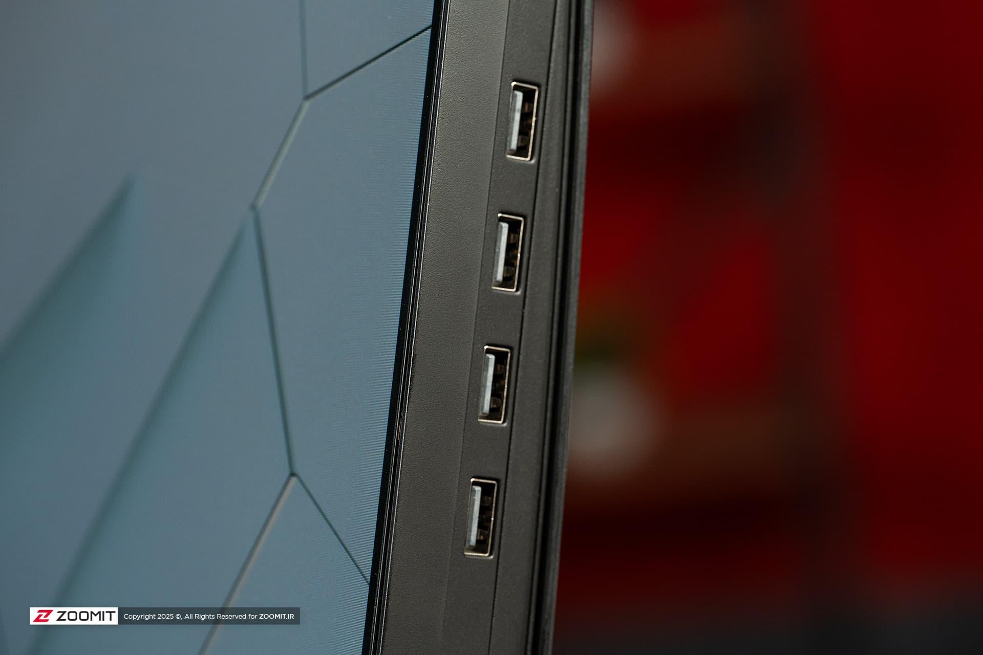 درگاه های سمت راست آل این وان GT624