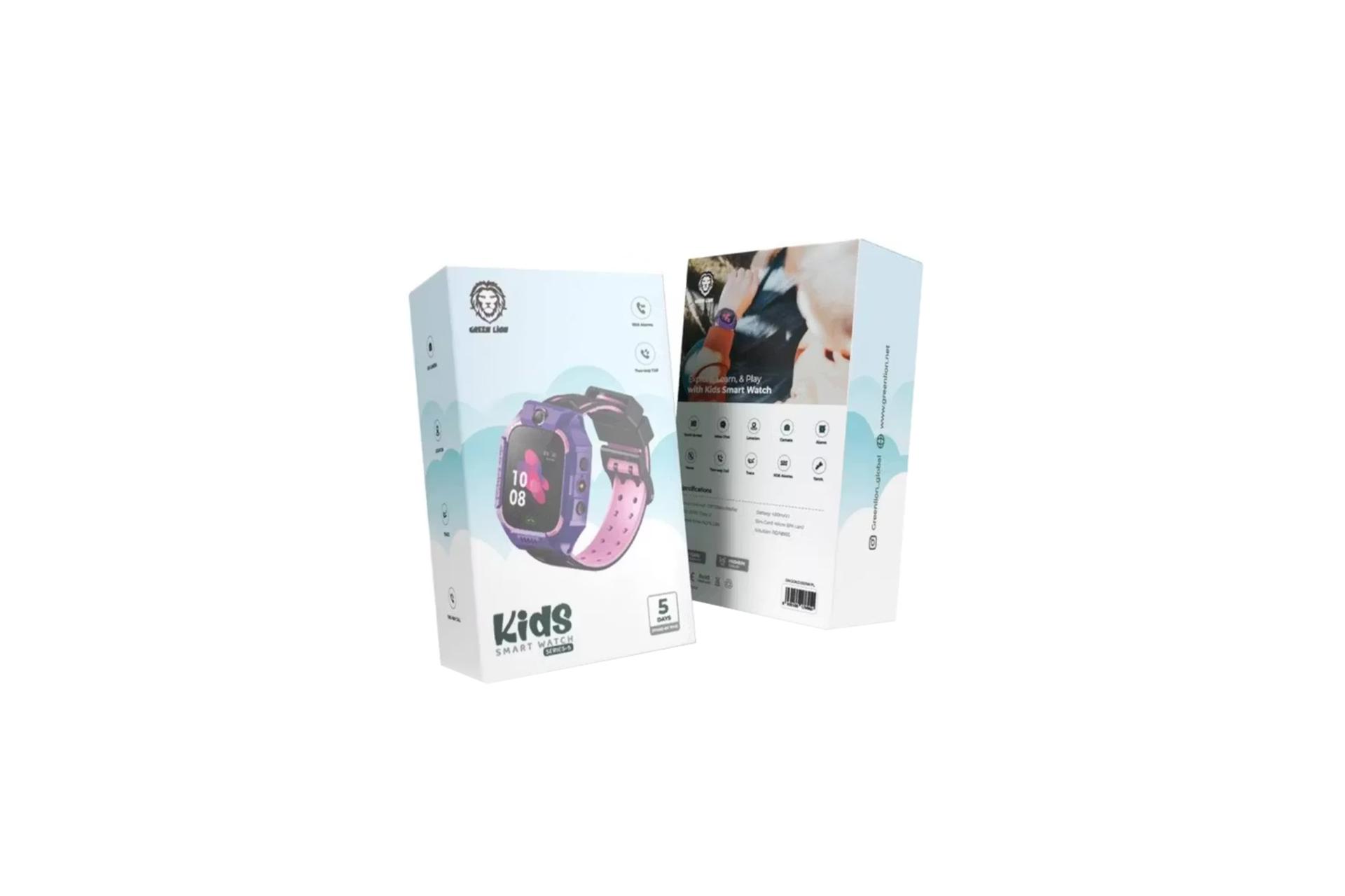 جعبه ساعت هوشمند گرین لیون 2G Kids Smart Watch Series 5