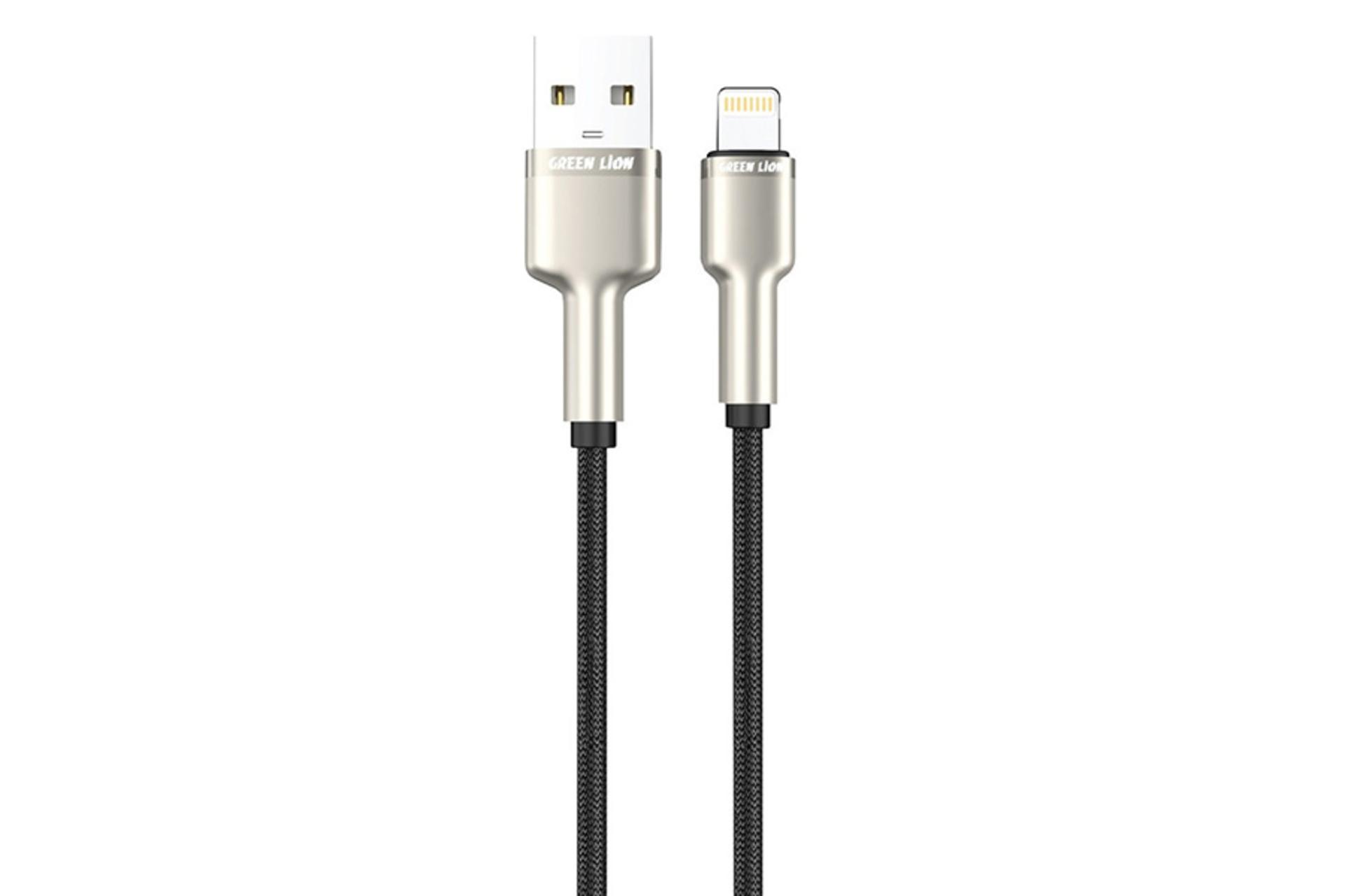 کابل شارژ گرین لاین Green Lion Braided Type-C to Lightning 1m