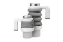کتری برقی خودرو گرین لاین Green Lion Car Folding Electric Kettle نمای جانبی