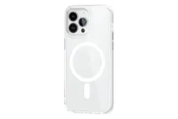 قاب گوشی گرین لیون مدل Clear MagSafe Case with Metal Buttons مناسب اپل iPhone 15 Pro