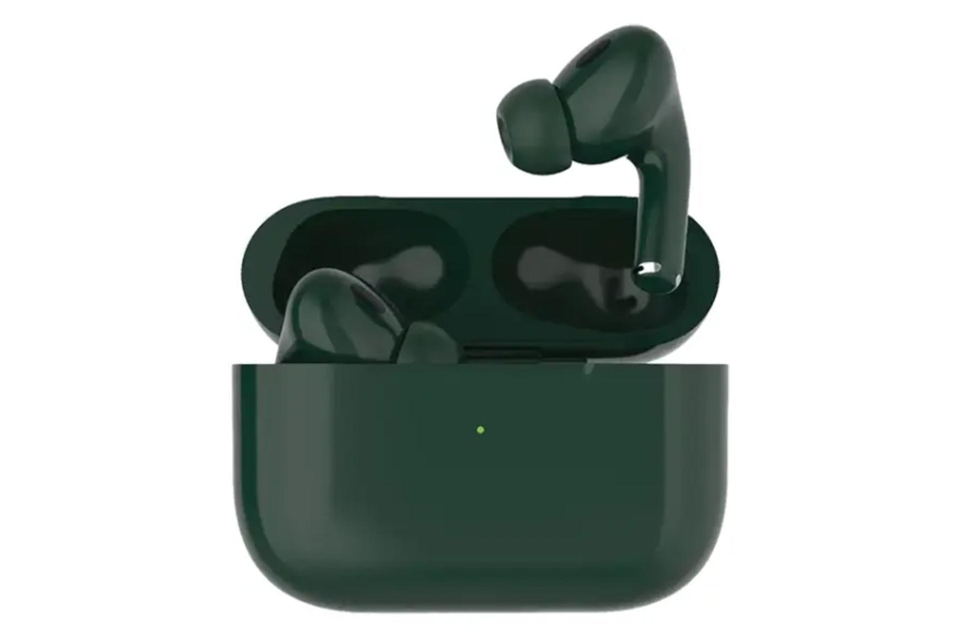 ایرباد بی سیم گرین لاین Green Lion D2 Earbuds Pro 2 سبز تیره