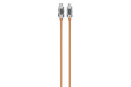 کابل شارژ USB گرین لیون Type-C به Type-C مدل Digital Display با طول 1 متر