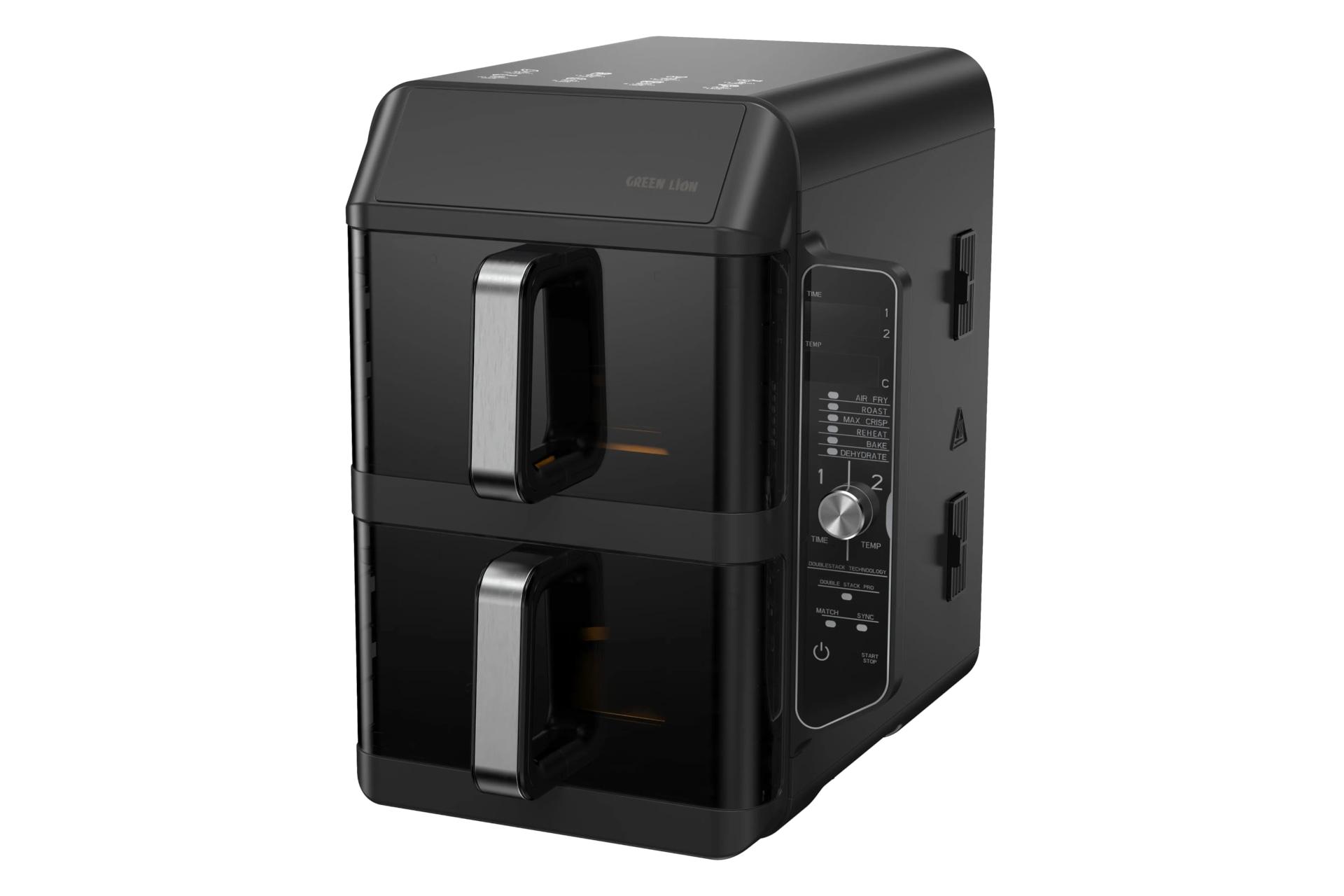 سمت راست سرخ کن و هواپز گرین لاین Green Lion Double-Decker Pro