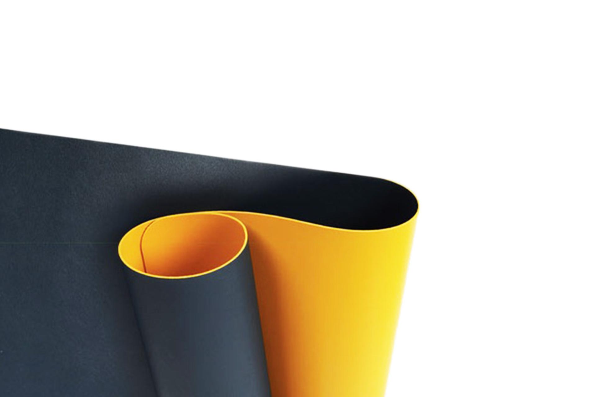 ماوس پد گرین لیون elite desk leather نمای نزدیک رول شده