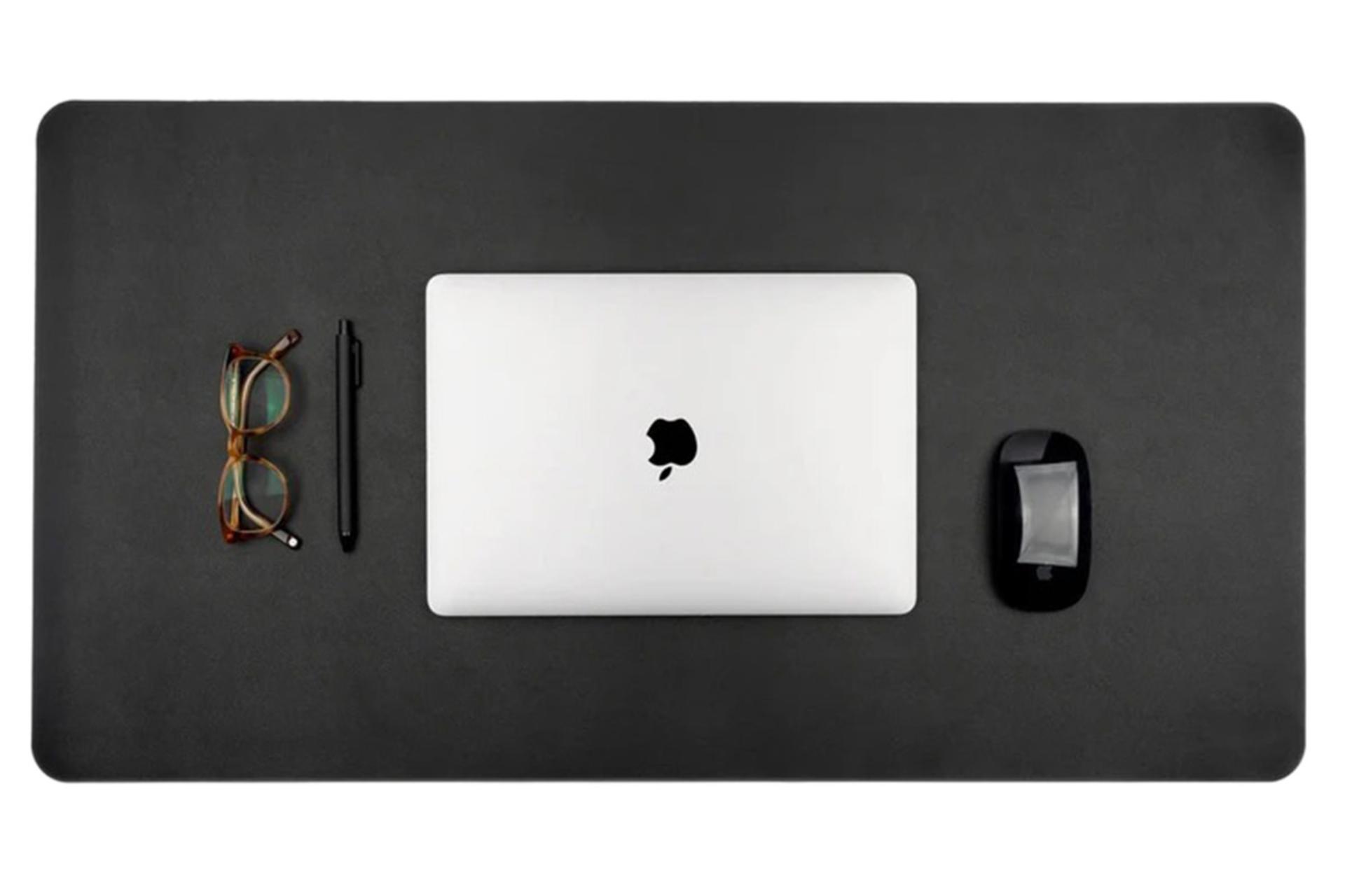 ماوس پد گرین لیون elite desk leather نمای بالا کاربردی