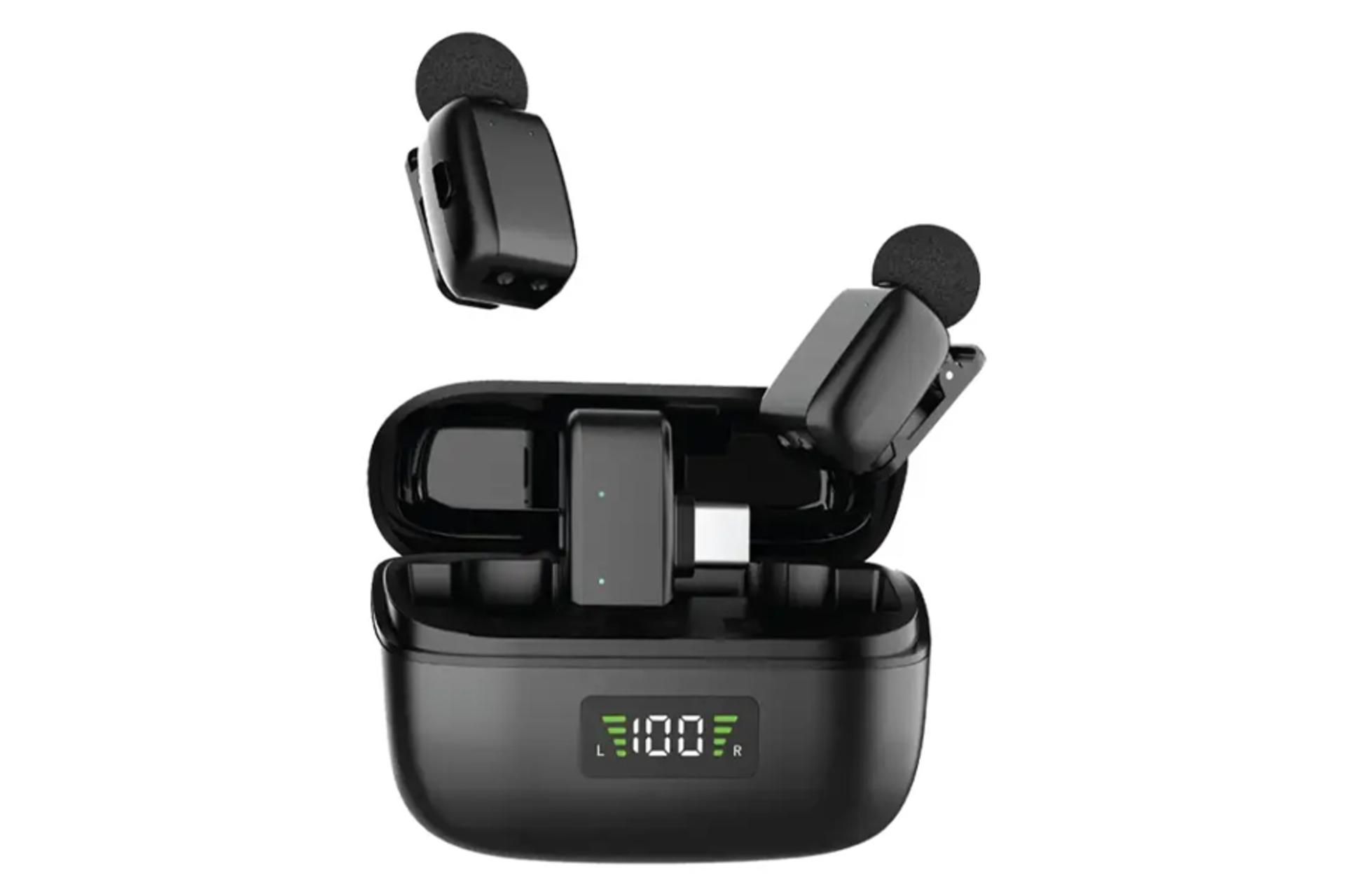 میکروفون گرین لیون Flex Mic Duo رنگ مشکی
