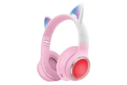 هدفون بی سیم گرین لاین Green Lion GK-400 Kids صورتی