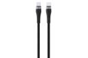 کابل شارژ USB گرین لیون Type-C به Type-C مدل GNBRUSCTCBK با طول 1 متر