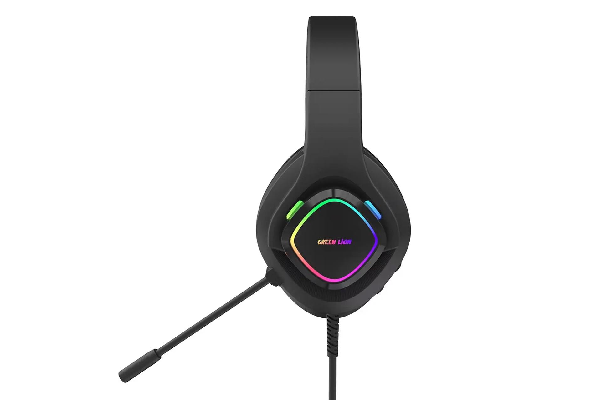 هدفون گرین لاین Green Lion GP32X از نمای کناری