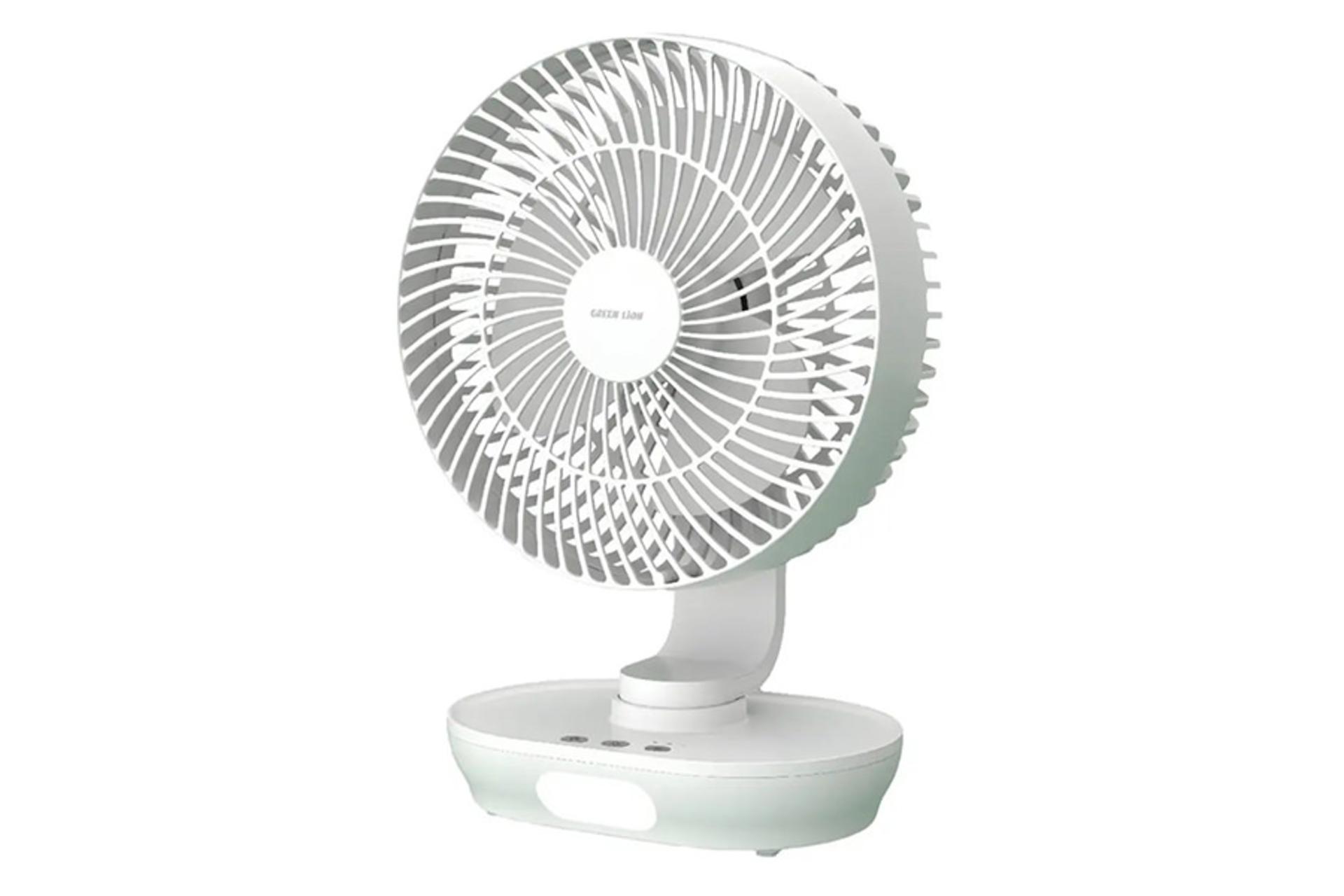 پنکه پرودو Green Lion Green Lion 8" Desktop Fan Rechargeable