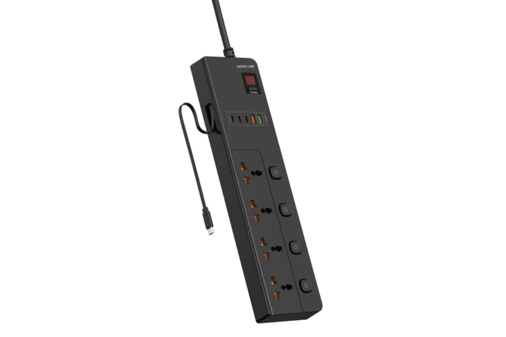 چندراهی برق گرین لیون GS800 رنگ مشکی