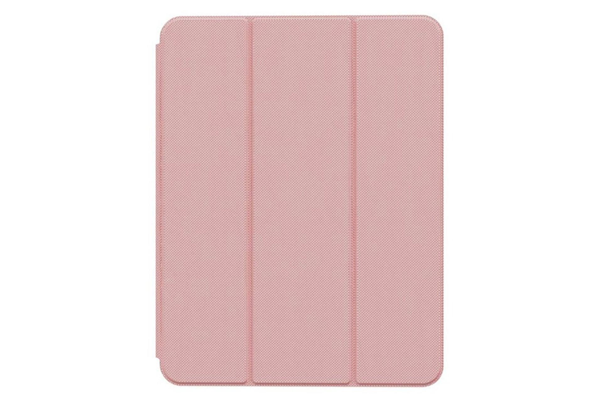 رنگ صورتی قاب تبلت کیف کلاسوری گرین لیون مدل Hogo Premium مناسب اپل iPad Air 13 2024