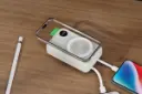 نمای کناری پاور بانک گرین لیون Green Lion MagSafe Integrated 20000mAh