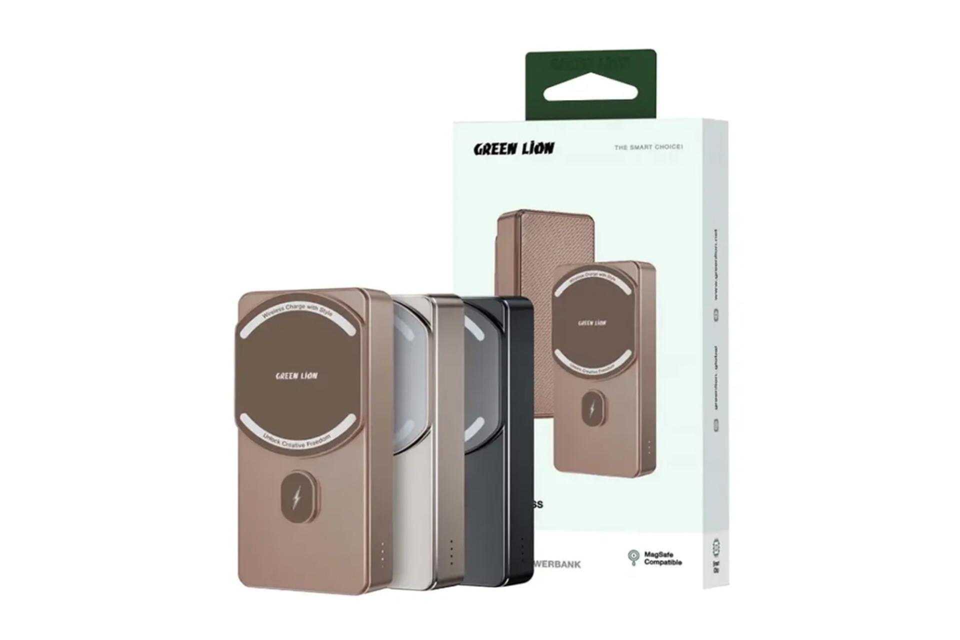 پاور بانک گرین لاین Green Lion Milton 10000mAh در رنگ های مختلف