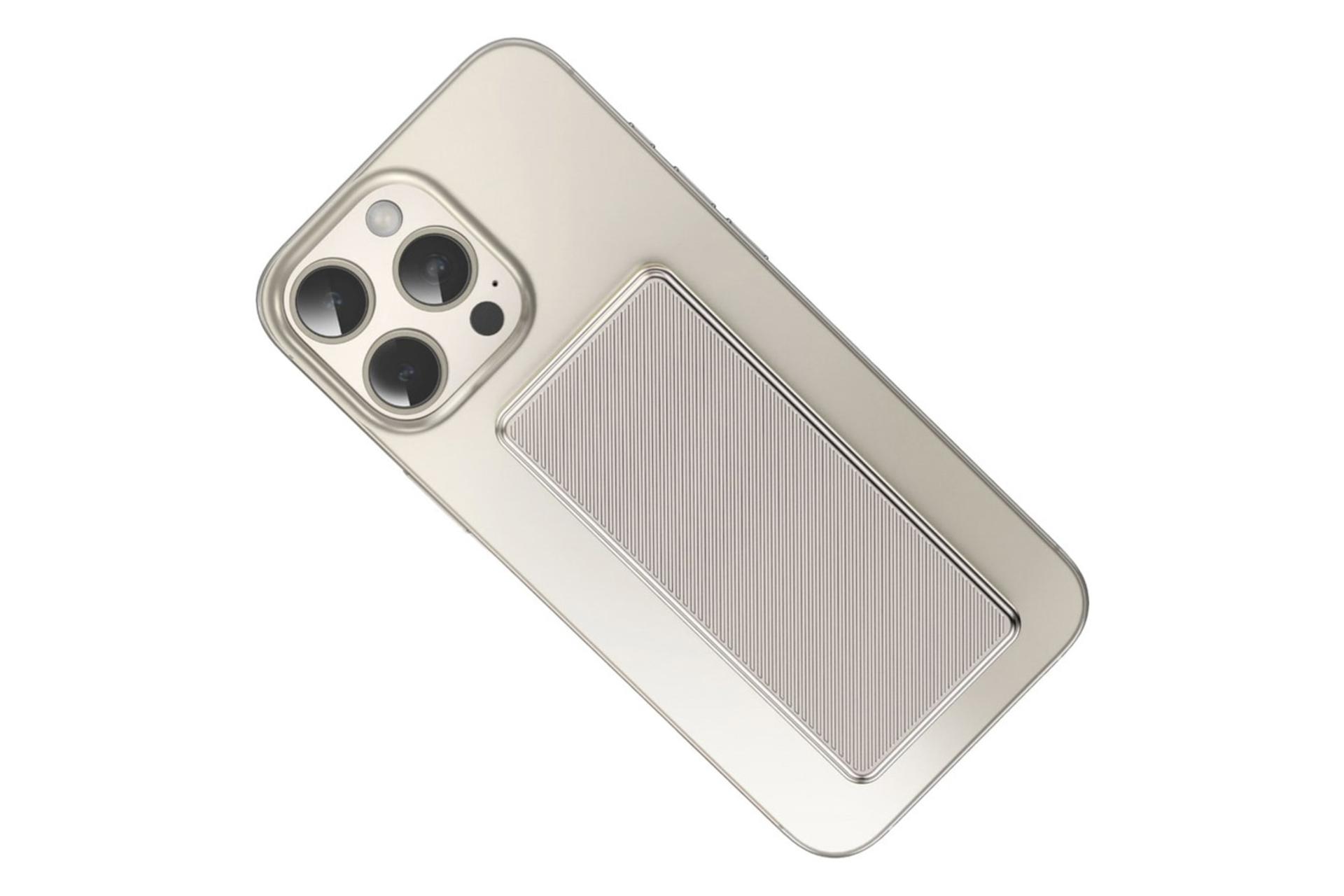 پاور بانک گرین لاین Green Lion Milton 10000mAh تیتانیوم از نمای بالا