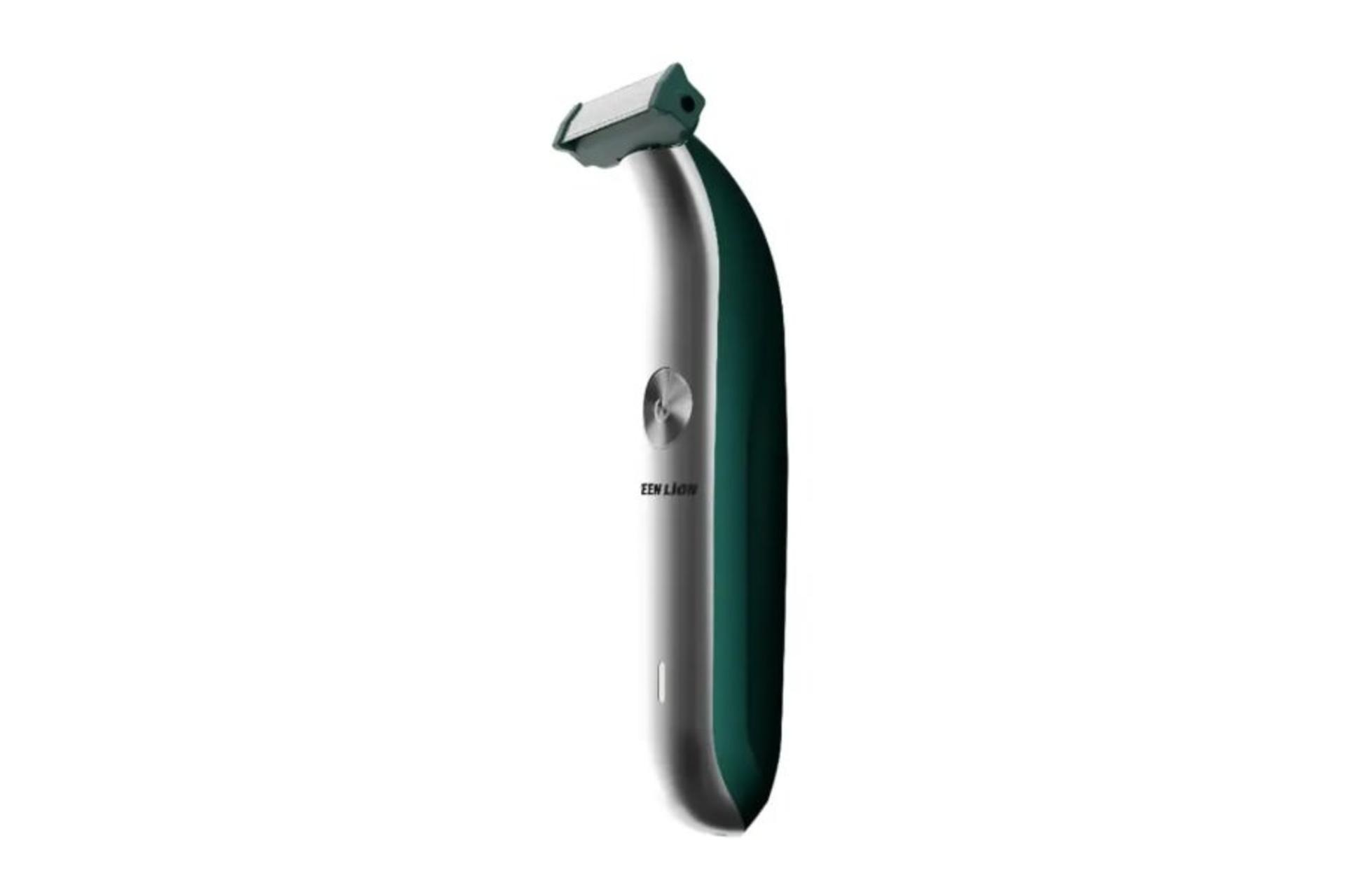 ماشین اصلاح گرین لاین Green Lion One Blade X Hair Trimmer نمای جلو و راست