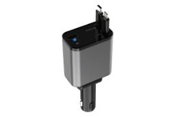 شارژر گرین لاین Retractable 50W Car Charger