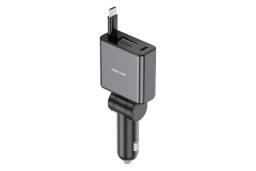 شارژر گرین لاین Green Lion Retractable 75W Car Charger