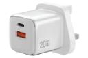 شارژر گرین لاین Reva Dual Port Wall Charger 20W سفید