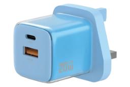 شارژر گرین لاین Reva Dual Port Wall Charger 20W آبی