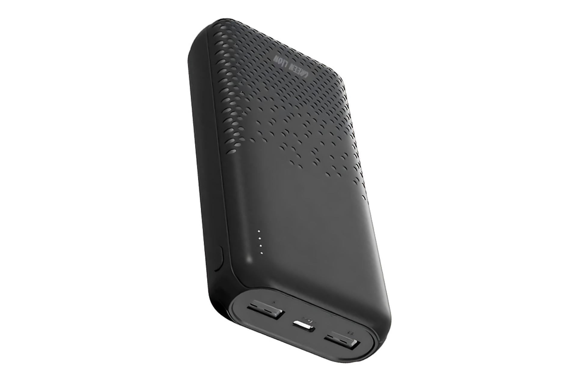 نمای کناری پاور بانک گرین لیون Green Lion Rome Ultra Slim 20000mAh