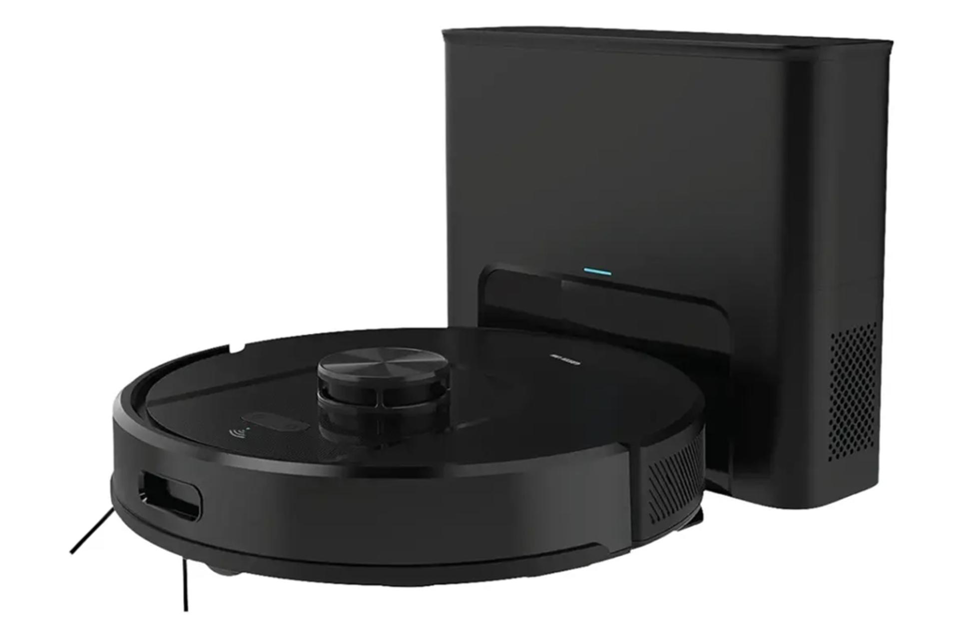 جارو رباتیک گرین لاین Green Lion Smart Robot Vacuum Pro همراه پایه
