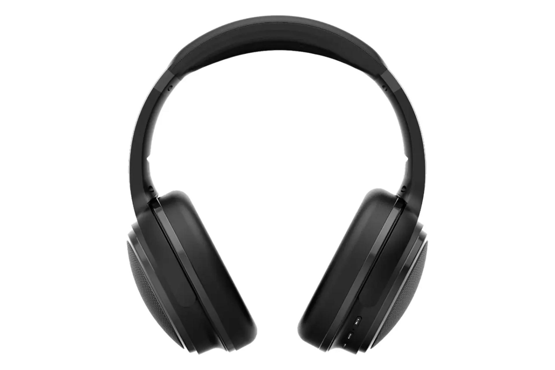 هدفون گرین لاین Green Lion SOUNDFLEX 2-in-1 مشکی از نمای روبرو