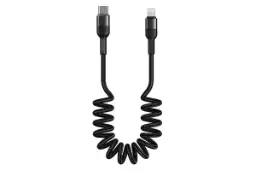 کابل شارژ USB گرین لیون Type-C به Lightning مدل Spring Cable با طول 1.5 متر