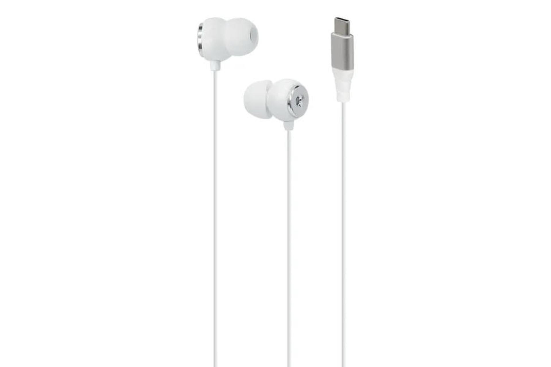 هدفون گرین لاین Green Lion Stereo X90 Type-C سفید