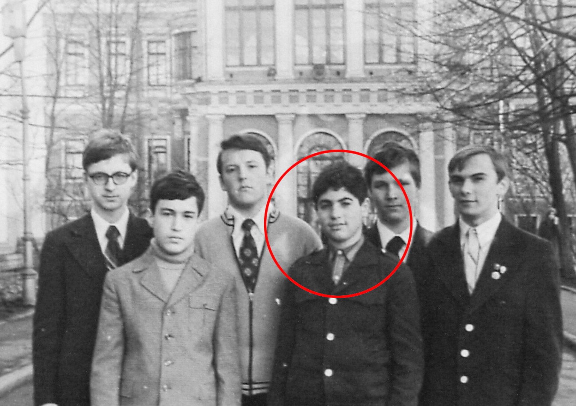 گریگوری پرلمان در سن پطرزبورگ