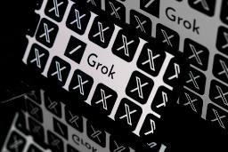 لوگو گراک / Grok / گروک هوش مصنوعی روی موبایل