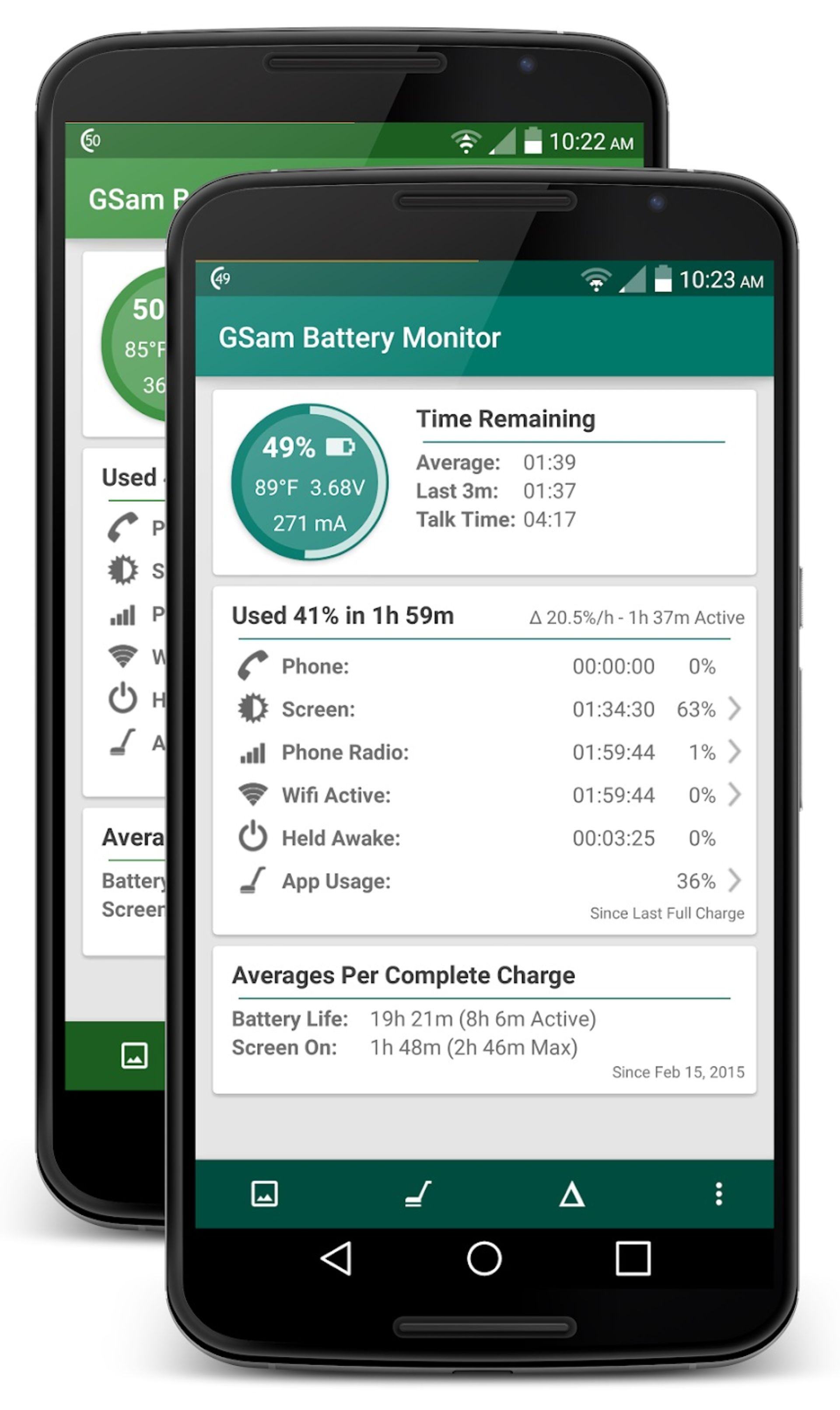  اپ GSam Battery Monitor