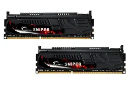 رم جی اسکیل G.Skill Sniper 8GB (2x4) DDR3-1600 CL9