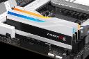 نمای درحال کار رنگ سفید رم جی اسکیل G.Skill Trident Z5 RGB 32GB (2x16) DDR5-8000 CL38