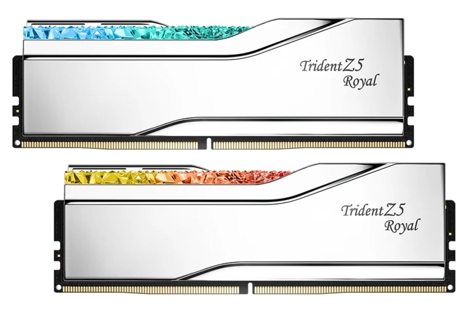 رم جی اسکیل G.SKILL Trident Z5 Royal نقره ای