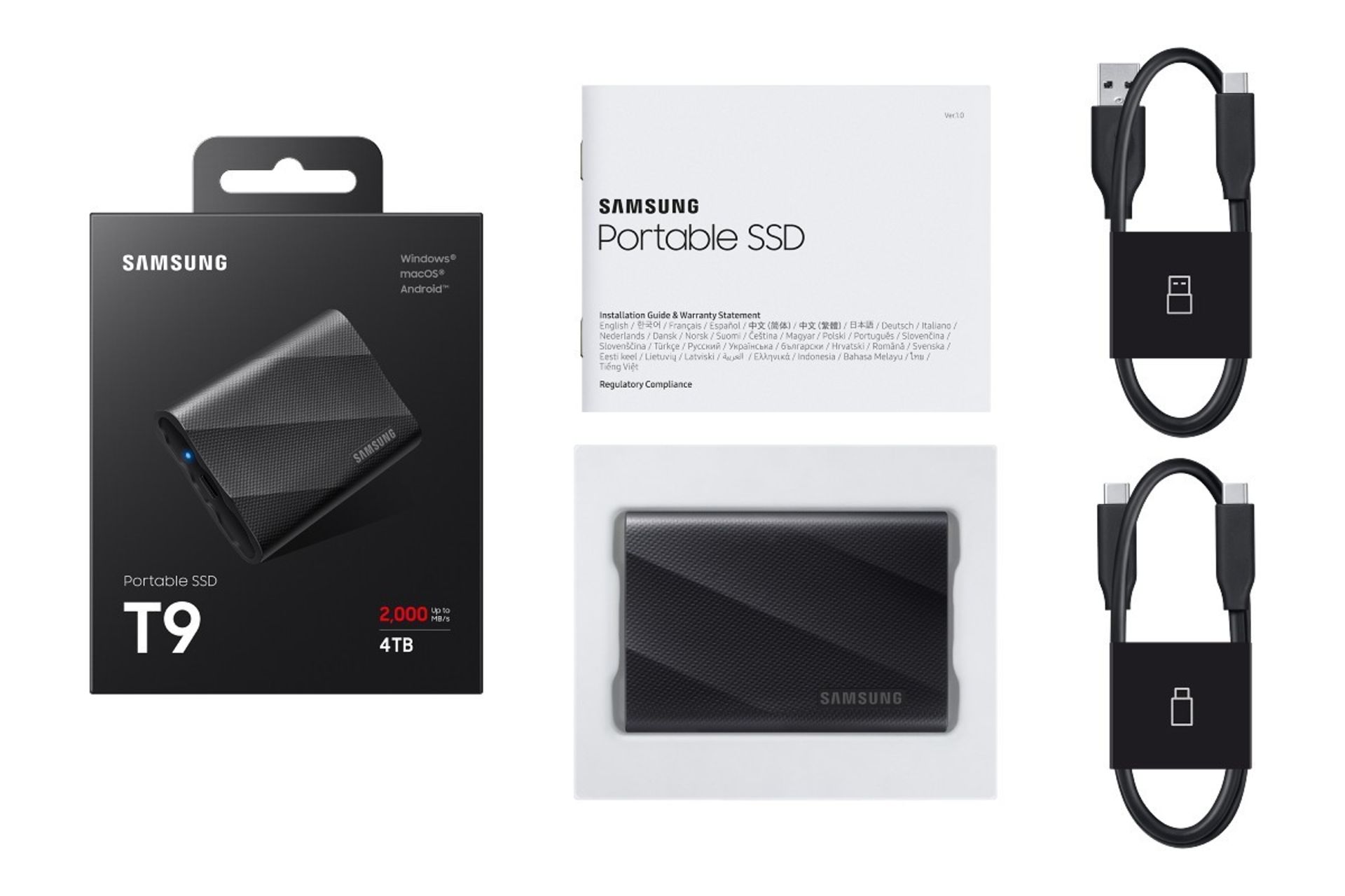 کابل USB 3.2 برای SSD T9