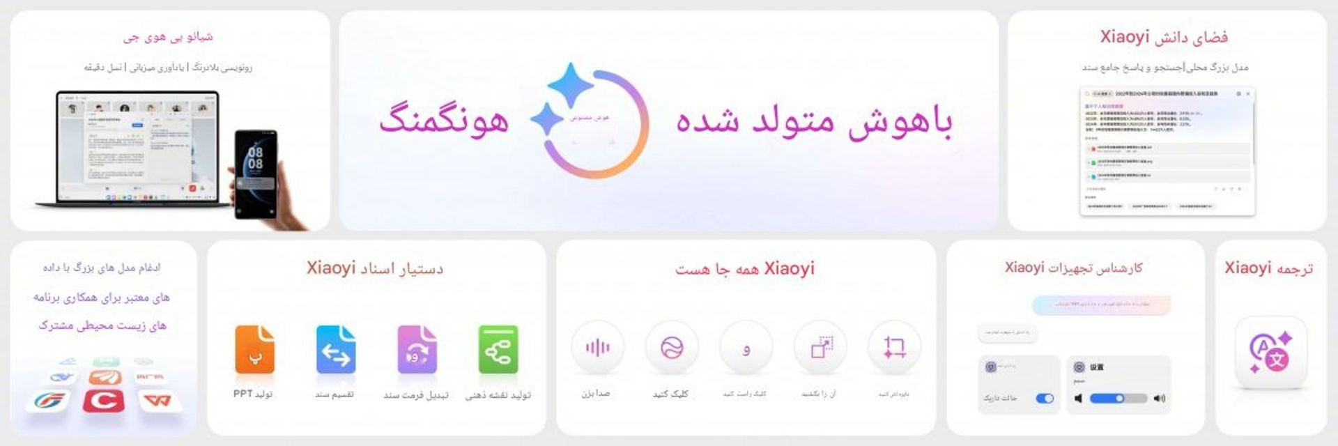 ویژگی‌های هوش مصنوعی سیستم‌عامل هارمومی‌اواس PC