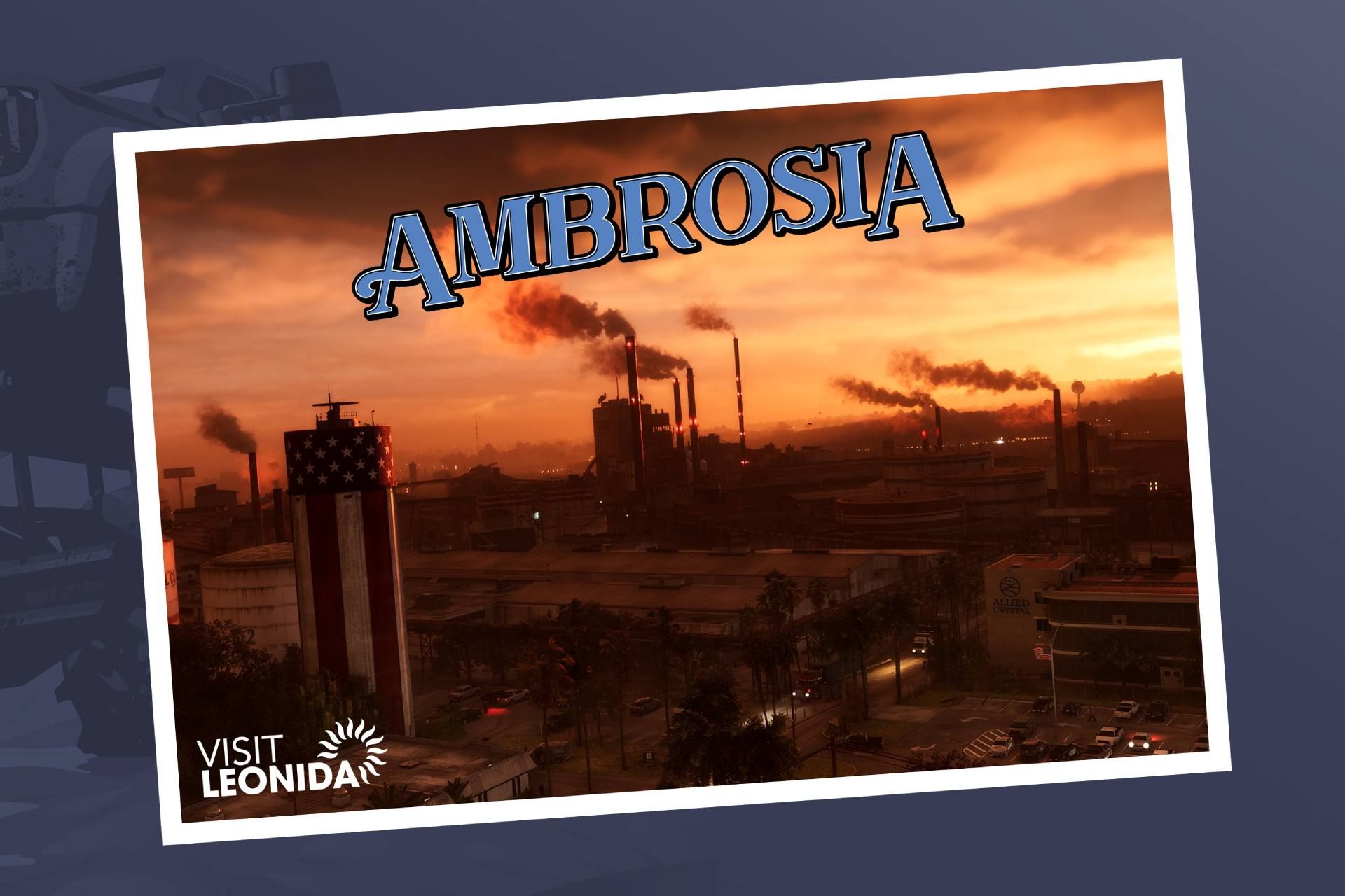 تصویر هنری رسمی بازی GTA 6