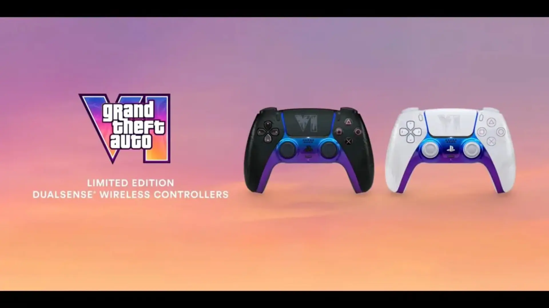 دسته بازی دوال‌سنس (DualSense) با طرح اختصاصی بازی Grand Theft Auto VI