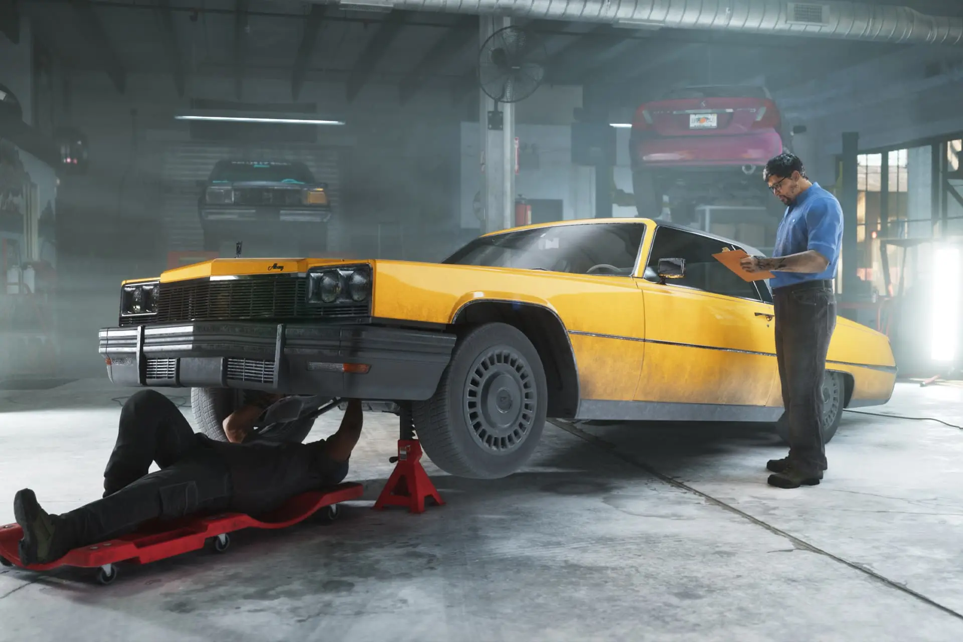 مکانیک خودرو در بازی جی تی ای ۶ / GTA 6 / GTA VI