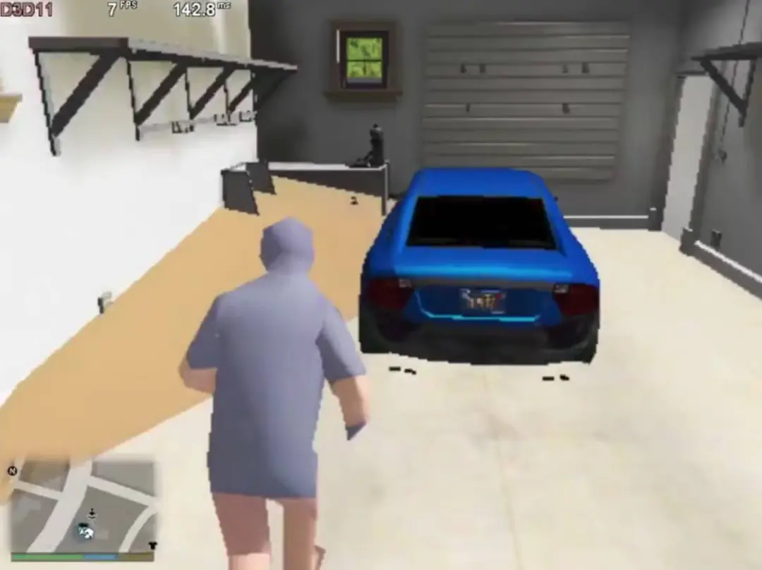 تصویری از نسخه ۲٫۵ گیگابایتی GTA 5
