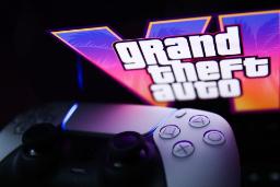 بازی جی تی ای ۶ / GTA 6 / GTA VI در کنار دسته پلی استیشن ۵